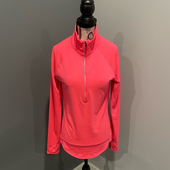 Under Armour Tops - NEON PINK Under Armour 3/4 Zip